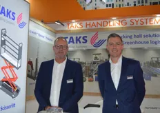 Hans Fakkert and Bert-Jan Nolden with Taks Handling Systems represent nowadays with their group of companies a broad spectrum of techniques, with for example also scissor lifts.
